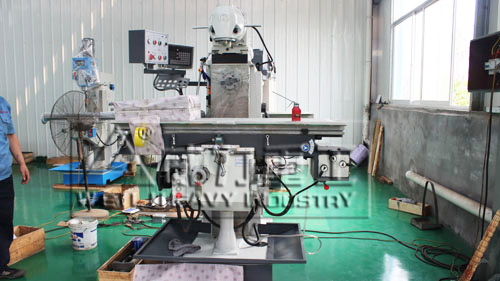 山東威力重工立式升降臺(tái)銑床墊鐵損壞問題分析